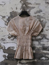 Mutedance 25 Spring/Summer Lace-Up Tunic Top MD-MD25SS02-SAND MD25SS01